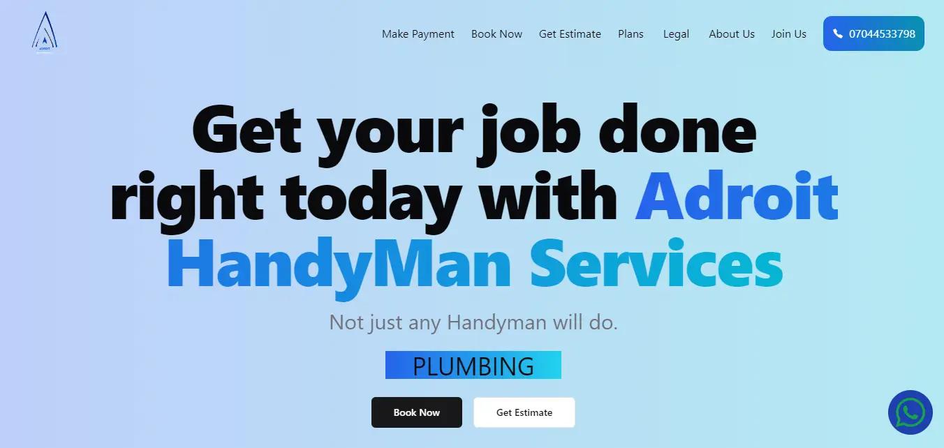 Adroit Handyman - Handyman Services Company